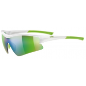Okulary Sportstyle 103 biało-zielone UVEX