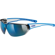 Okulary Sportstyle 204 biało-niebieskie UVEX